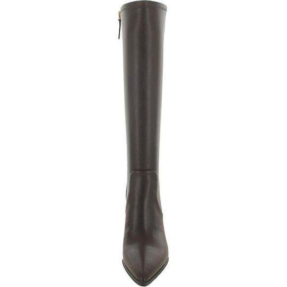 Sarto Franco Sarto Womens Daytona Brown Heels Tall Knee-High Boots Shoes NWT - Picture 3 of 3